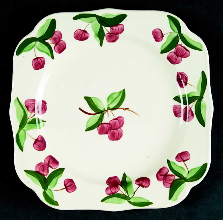 BRP105 Square Salad Plate by Blue Ridge Southern Pottery-1