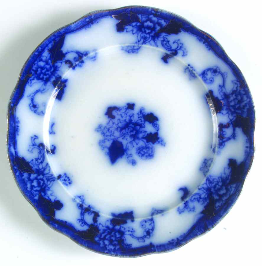 Balmoral Royal Blue Salad Plate by Burgess & Campbell-1