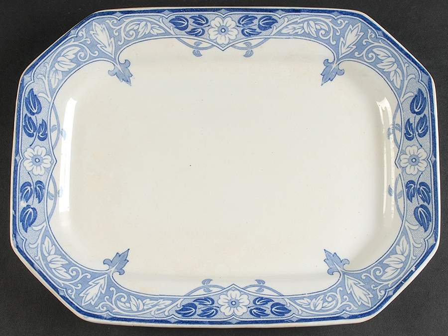 Haddon 11" Oval Serving Platter by Burgess & Leigh-1