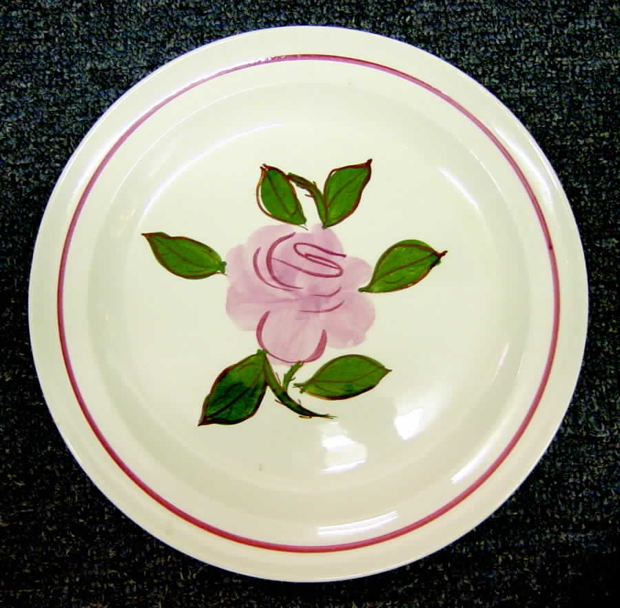 Southern Rose Dinner Plate by Blue Ridge Southern Pottery-1