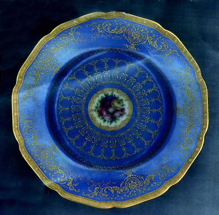 Blk113 Bread & Butter Plate by Black Knight-1