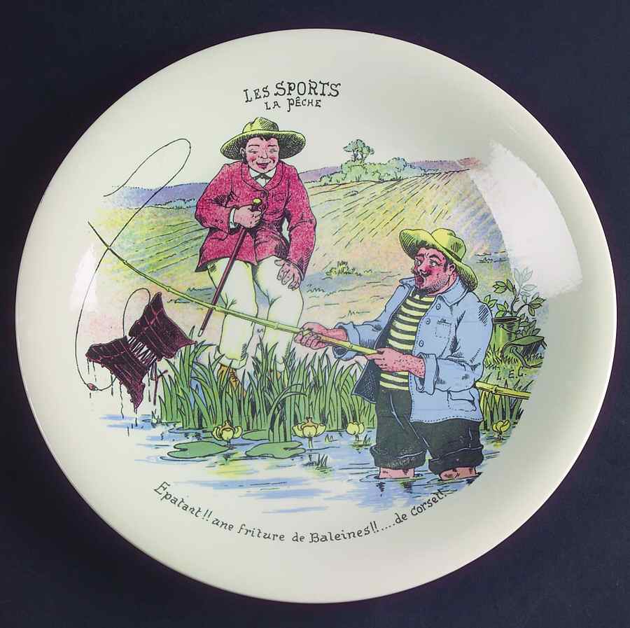 Les Sports Dinner Plate by Boch-1