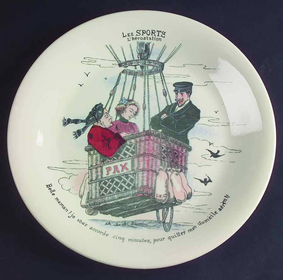 Les Sports Dinner Plate by Boch-1