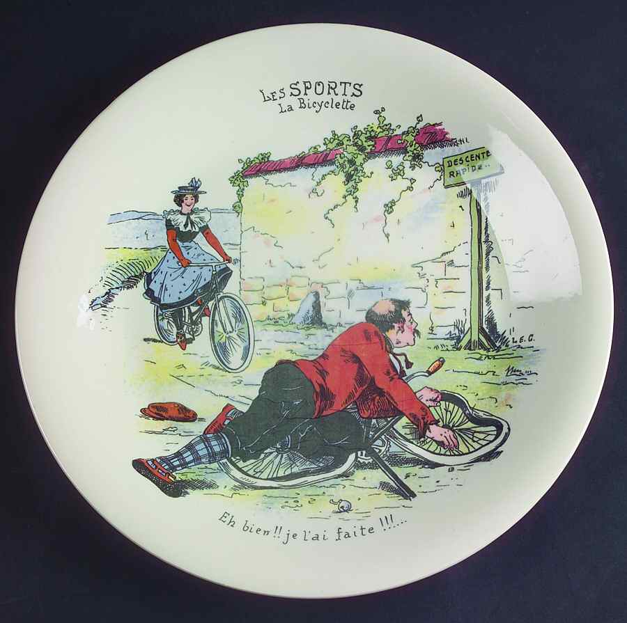 Les Sports Dinner Plate by Boch-1