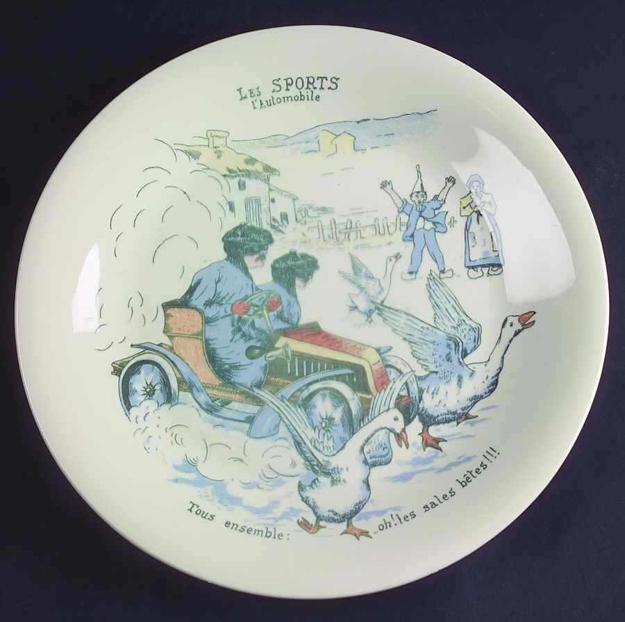 Les Sports Dinner Plate by Boch-1