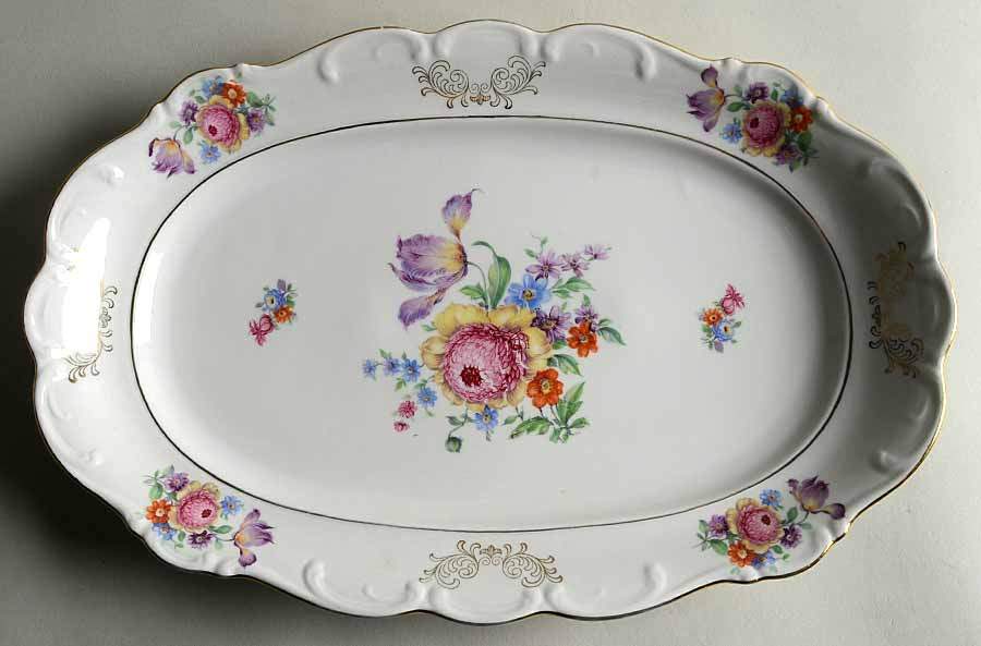 67 14" Oval Serving Platter by Germany-1