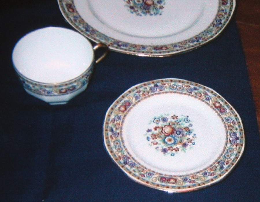 Boj68 Bread & Butter Plate by Jean Boyer (Limoges)-1