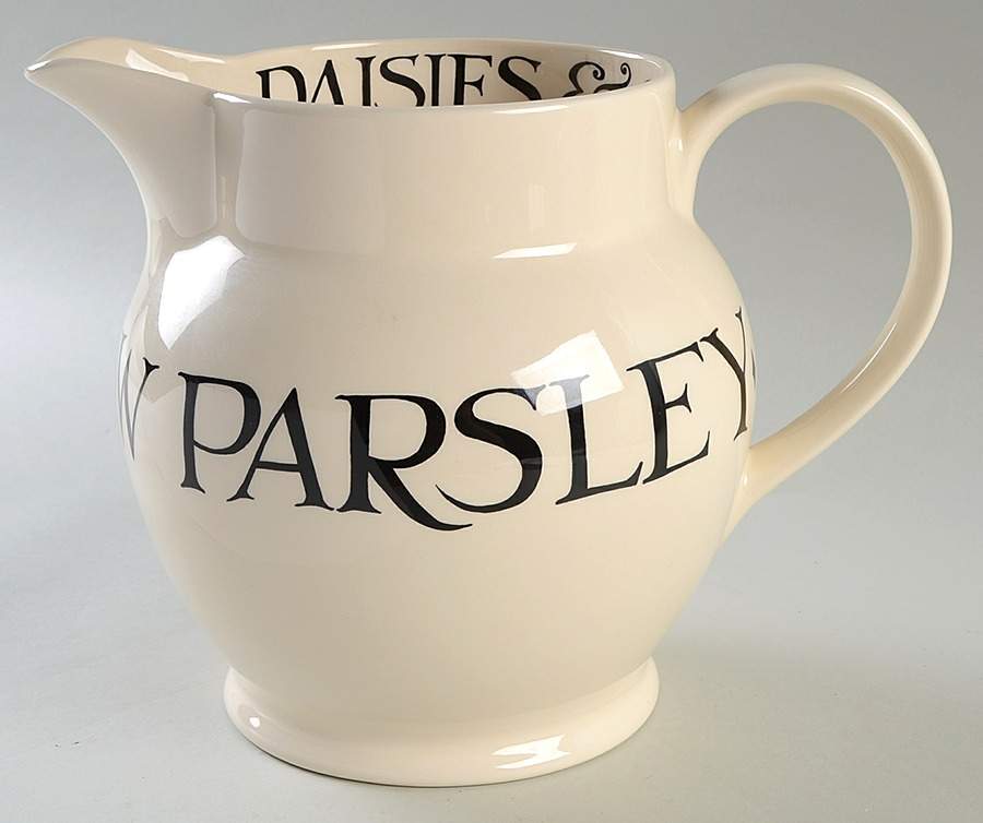 Black Toast & Marmalade 96 Oz Jug by Emma Bridgewater-1