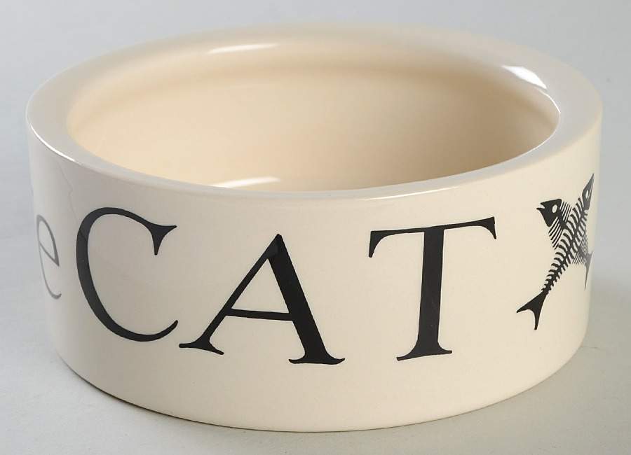 Black Toast & Marmalade Cat Bowl by Emma Bridgewater-1