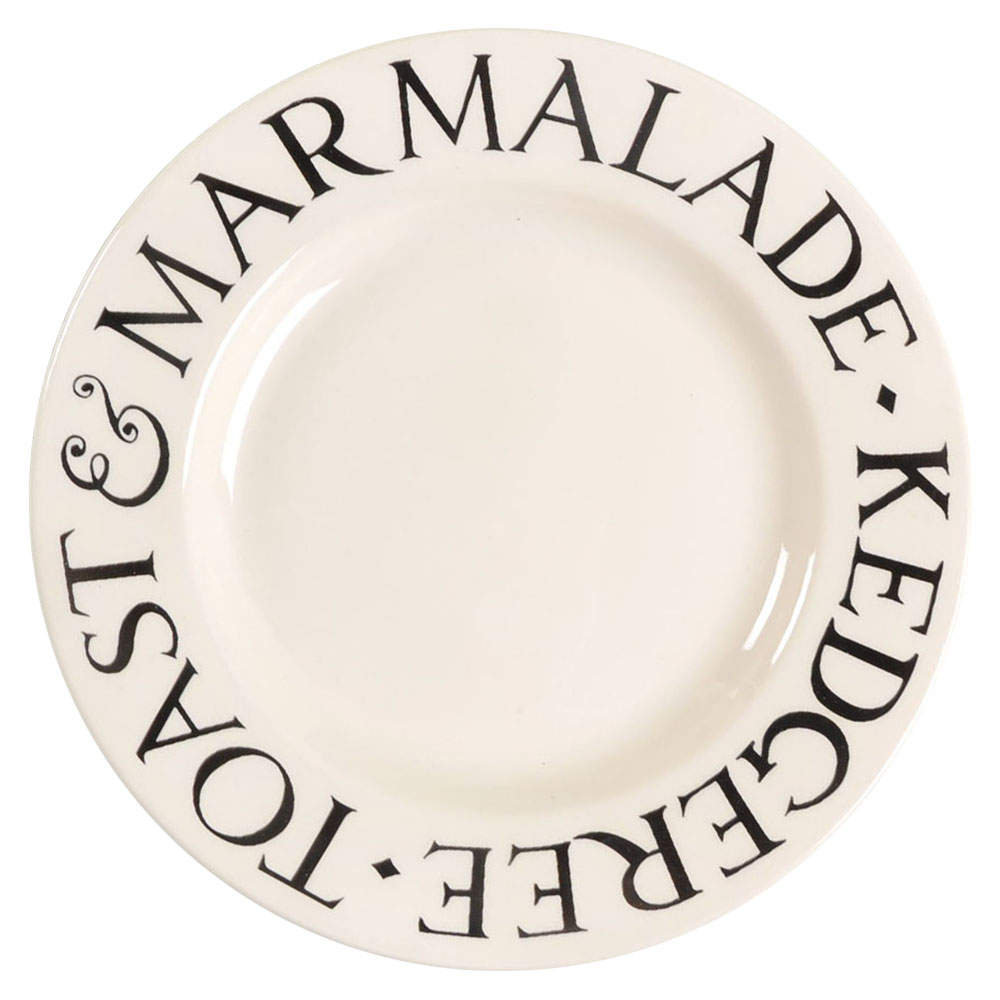 Black Toast & Marmalade Salad Plate by Emma Bridgewater-1