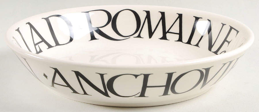 Black Toast & Marmalade Individual Salad Bowl by Emma Bridgewater-1