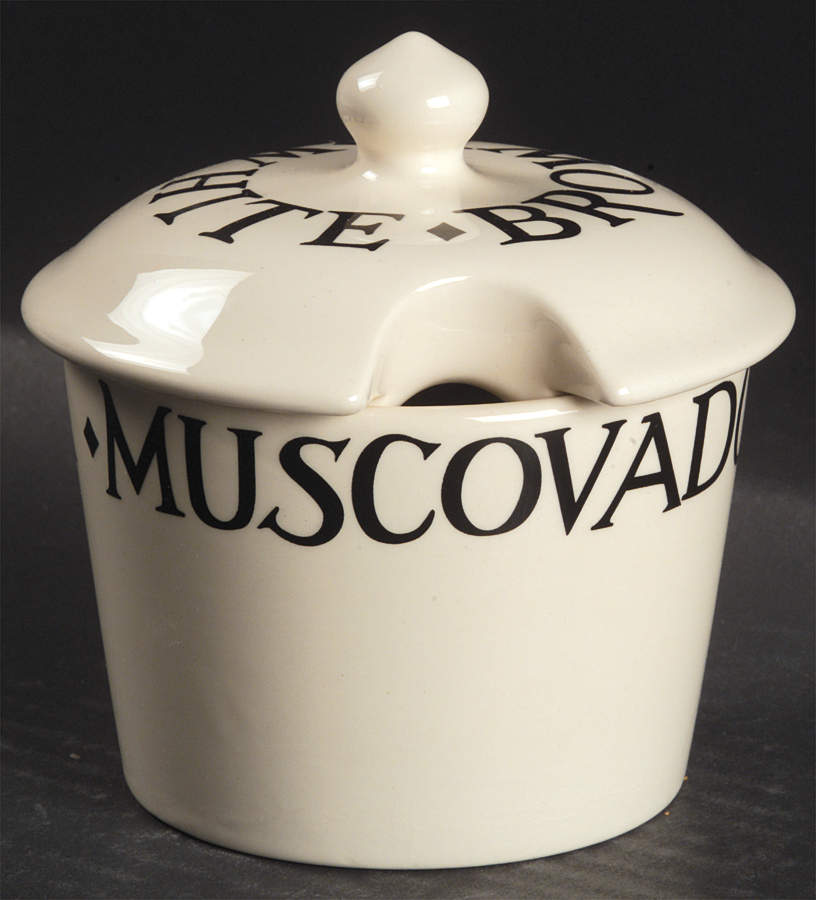 Black Toast & Marmalade Sugar Bowl & Lid by Emma Bridgewater-1