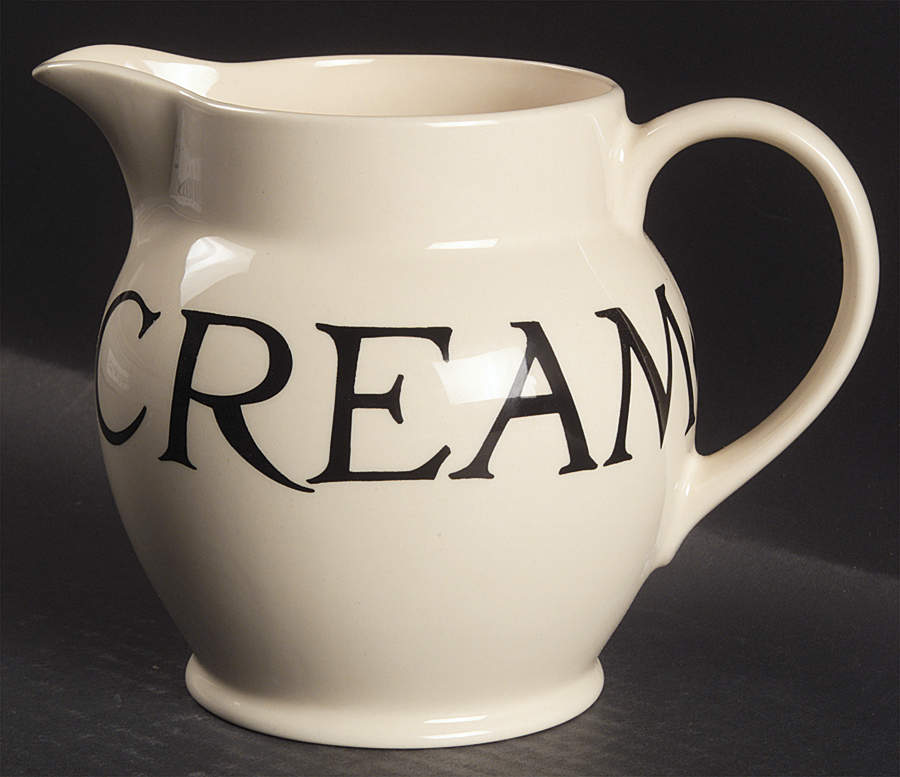 Black Toast & Marmalade 32 Oz Jug by Emma Bridgewater-1