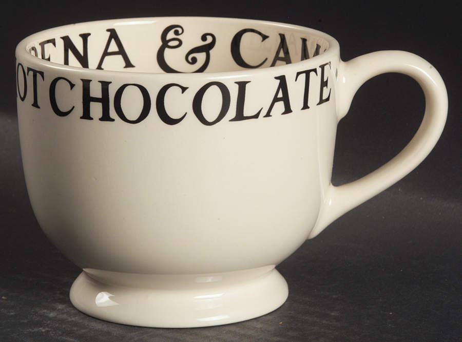 Black Toast & Marmalade Footed Cup by Emma Bridgewater-1