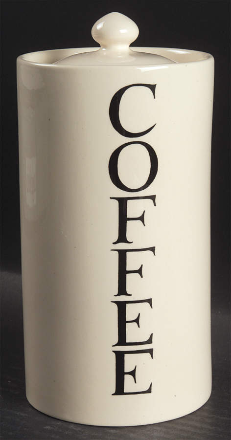 Black Toast & Marmalade Coffee Canister & Lid by Emma Bridgewater-1