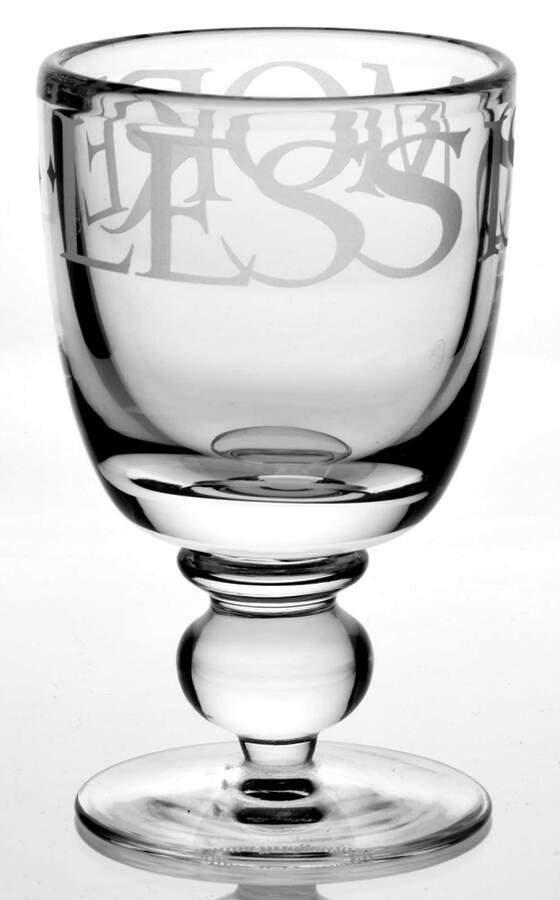 Black Toast & Marmalade Glassware Small Wine by Emma Bridgewater-1