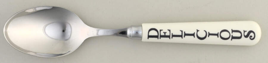 Black Toast & Marmalade Place/Oval Soup Spoon by Emma Bridgewater-1