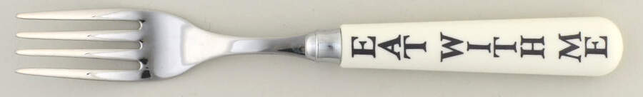 Black Toast & Marmalade Dinner Fork (7 1/2" or Larger) by Emma Bridgewater-1
