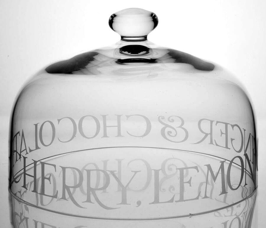 Black Toast & Marmalade Glassware Dome by Emma Bridgewater-1