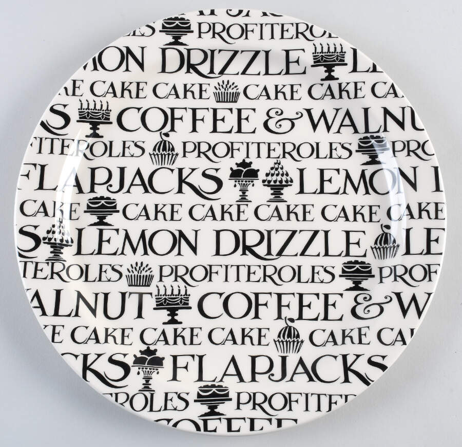 Black Toast & Marmalade Cake Plate by Emma Bridgewater-1