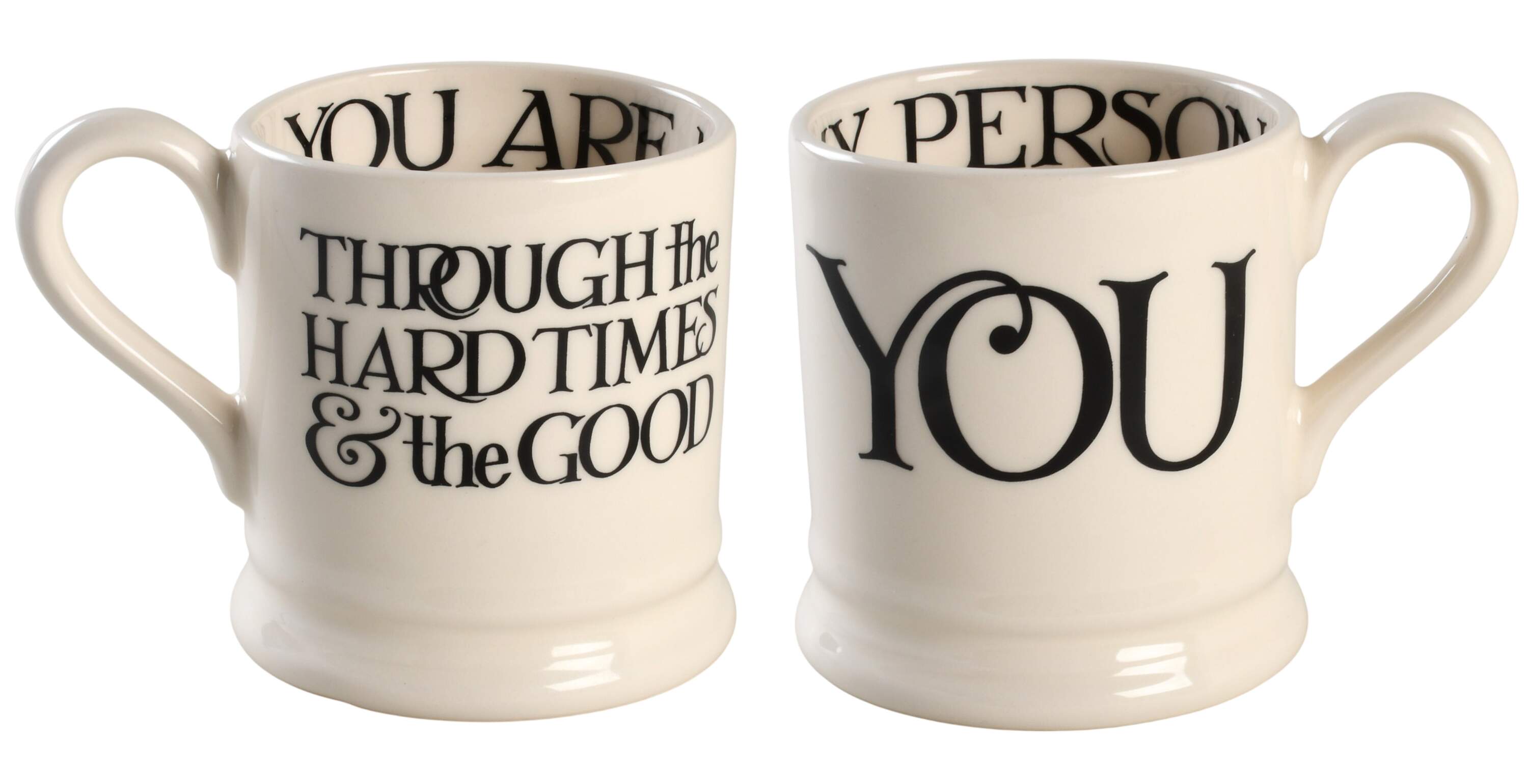 Black Toast & Marmalade Mug - 1 of 2 Piece Set by Emma Bridgewater-1