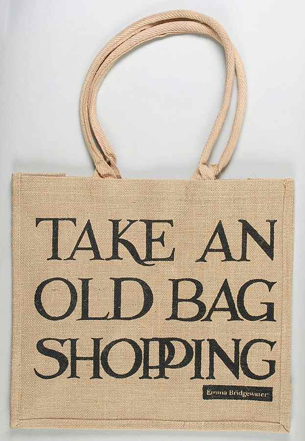 Black Toast & Marmalade Large Cloth Tote Bag by Emma Bridgewater-1