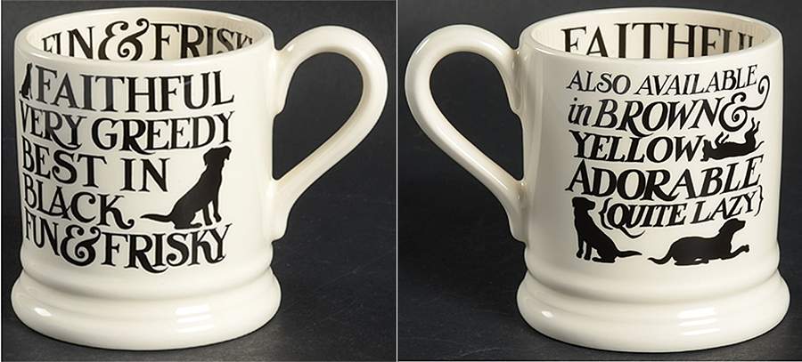 Black Toast & Marmalade Mug by Emma Bridgewater-1