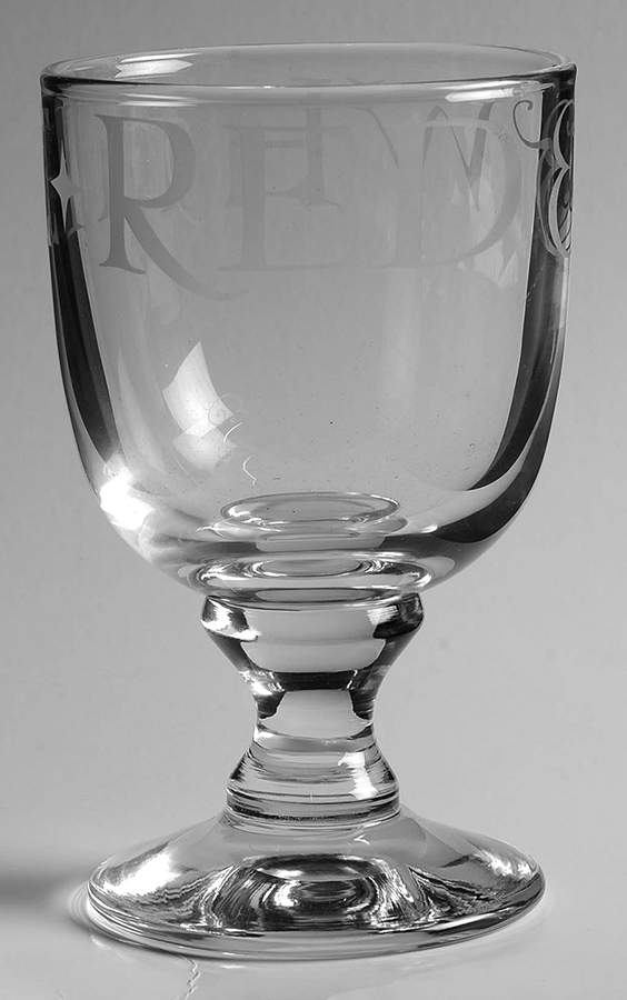 Black Toast & Marmalade Glassware Large Wine by Emma Bridgewater-1