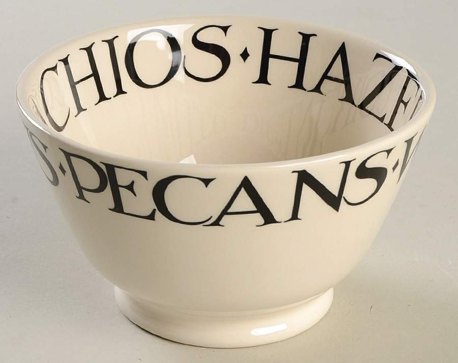 Black Toast & Marmalade Individual All Purpose Bowl by Emma Bridgewater-1