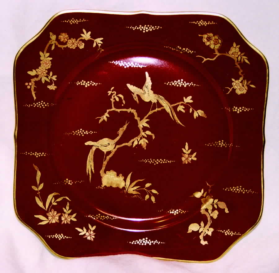 Ber396 Square Salad Plate by Bernardaud-1