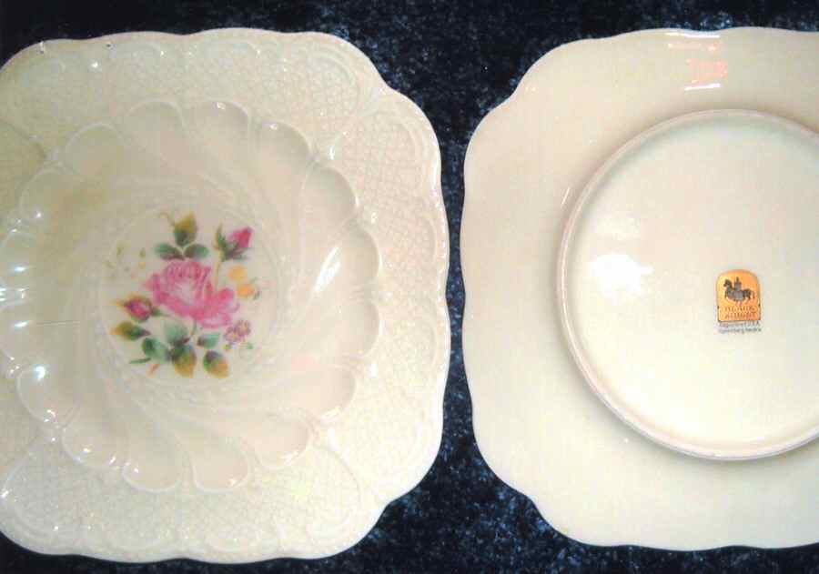 BLK116 Square Salad Plate by Black Knight-1