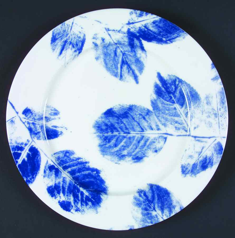 Zen Leaves Dinner Plate by Block-1