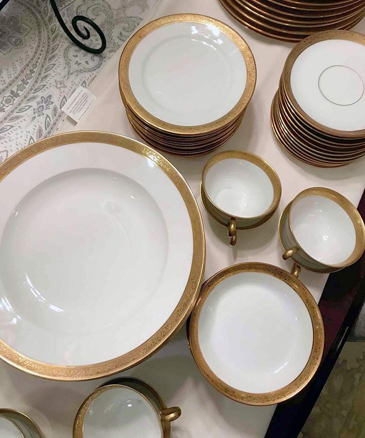 BAL22 Flat Cup & Saucer Set by H Balleroy-1
