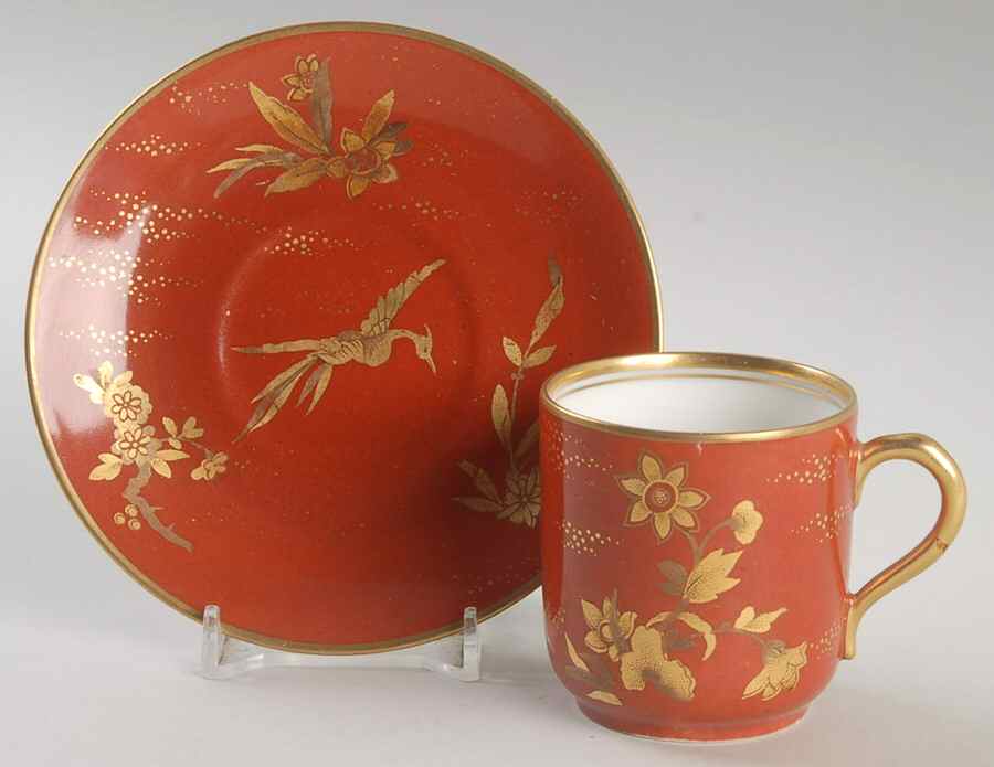 BER400 Flat Demitasse Cup & Saucer Set by Bernardaud-1