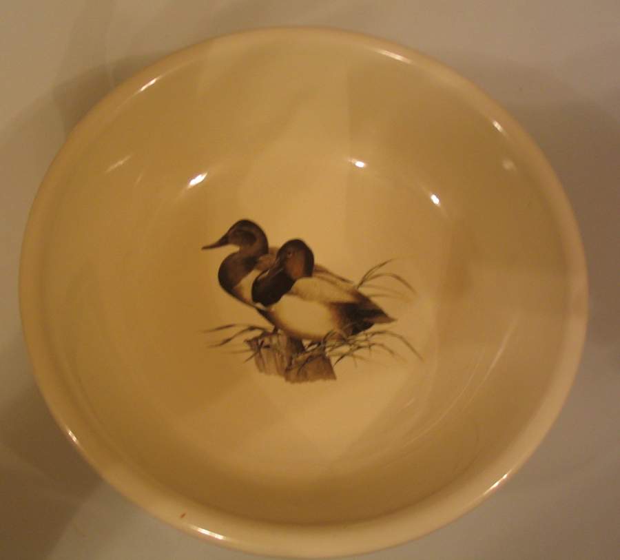 Ducks Unlimited Soup/Cereal Bowl by Big Sky Carvers-1