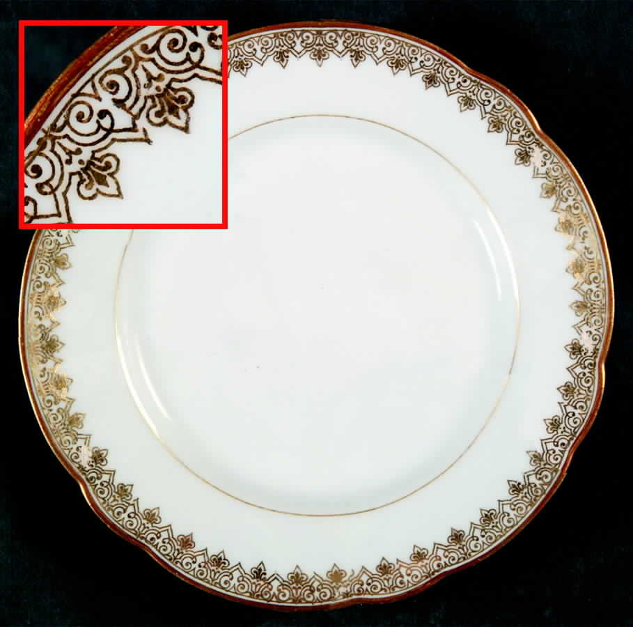 BER406 Bread & Butter Plate by Bernardaud-1