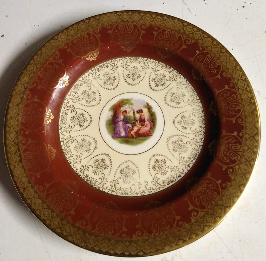 BLK119 Bread & Butter Plate by Black Knight-1