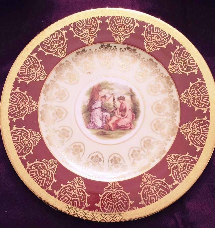 BLK119 Luncheon Plate by Black Knight-1