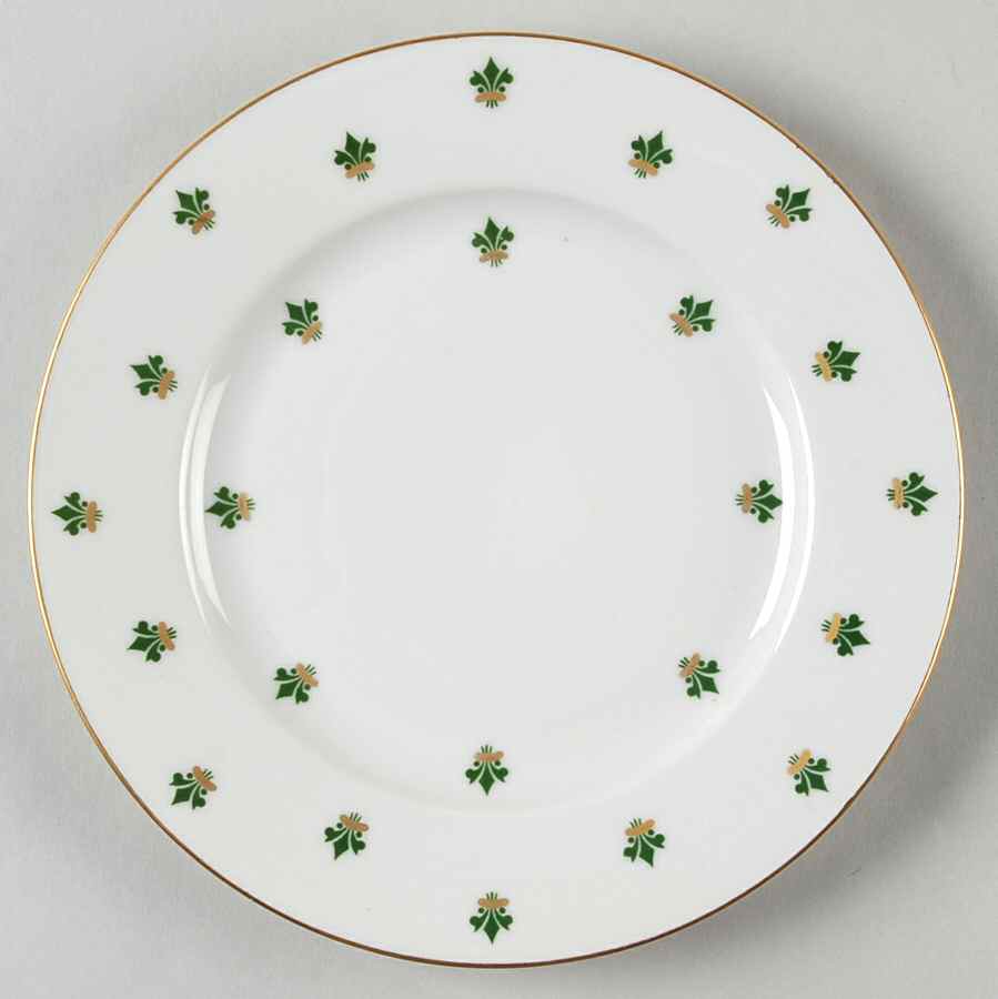 Nanette (No Gold Verge) Salad Plate by Baronet-1