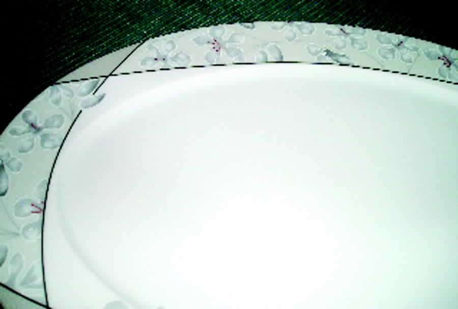 BNO1 12" Oval Serving Platter by Bernardo (D.Bavaria)-1