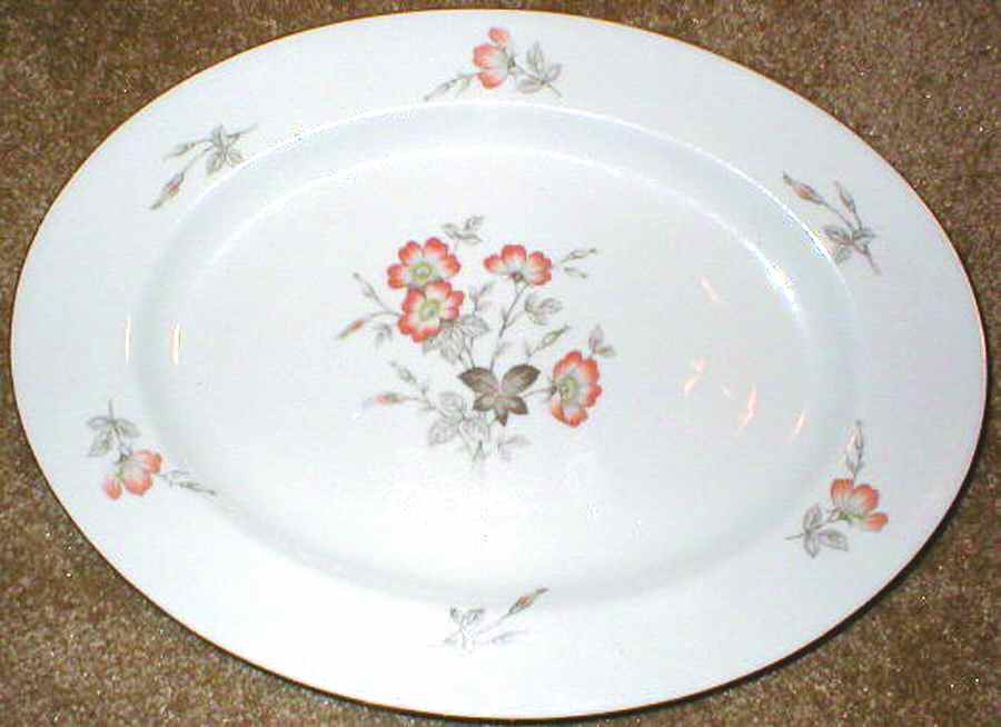 BAV62 14" Oval Serving Platter by Bavaria-1