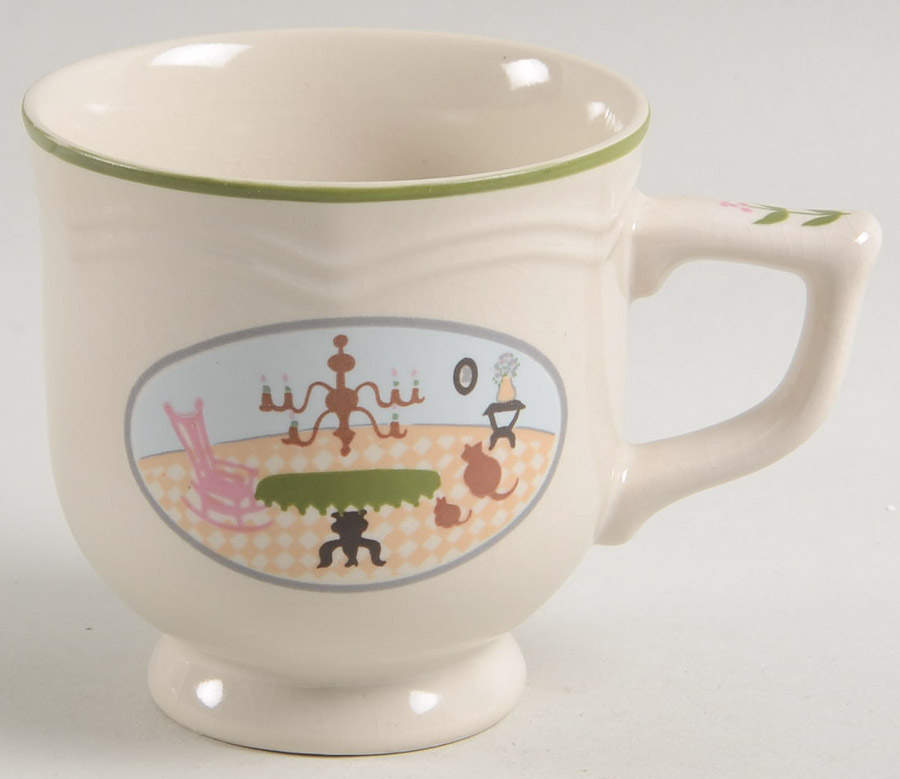 A Winter Celebration Footed Cup by Georges Briard-1