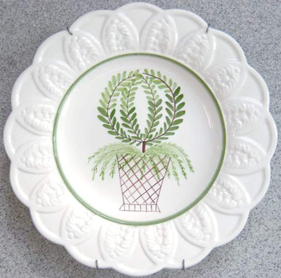 Topia Luncheon Plate by Baum Brothers-1