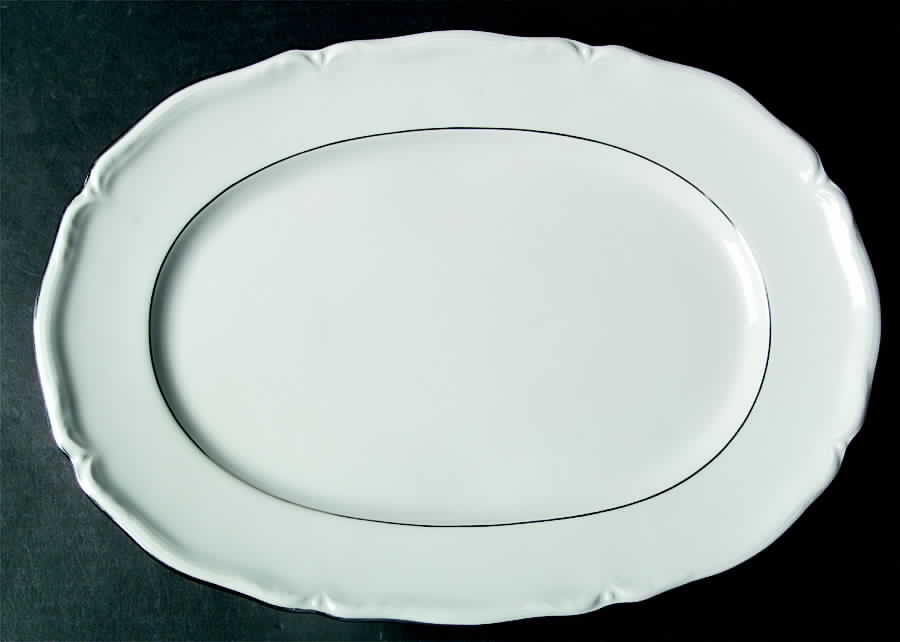 2917 14" Oval Serving Platter by Belcrest-1