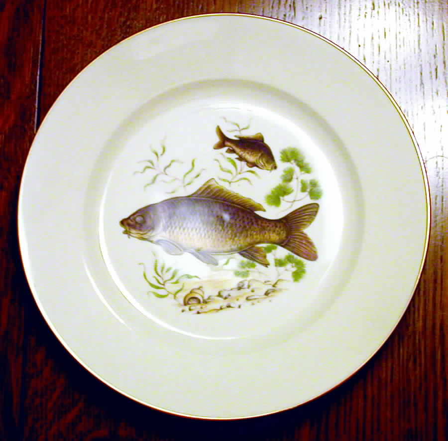 JKW75 RIM Dinner Plate by JKW Bavaria-1