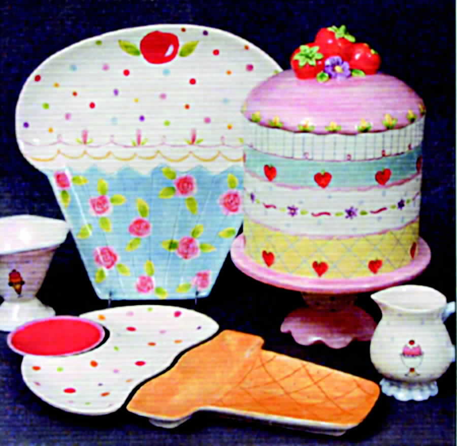 Sweet Treats 12" Sculptured Platter by Block-1