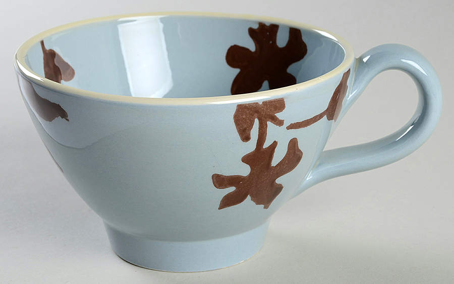 Chocolate Montalla Cornflower Blue Mug by Bionda-Bruna, LLC-1