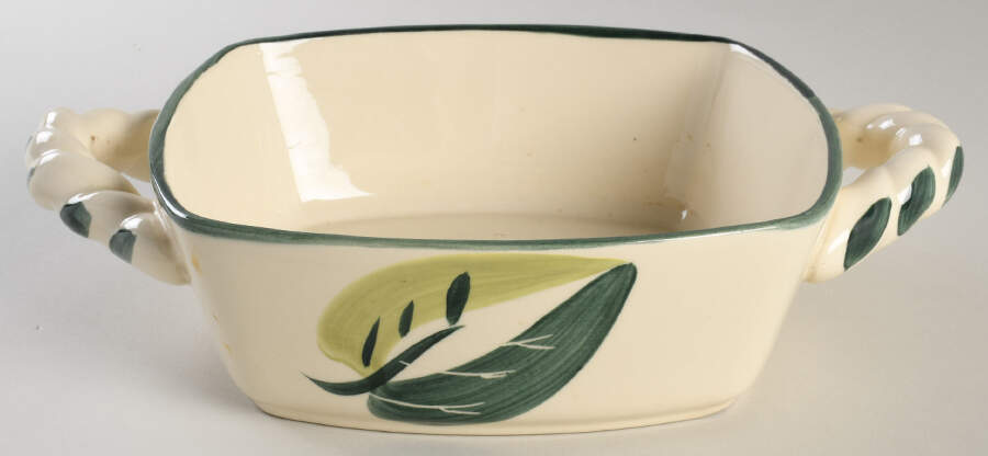 Autumn Leaf 8" Square Vegetable Bowl by Blair (USA)-1