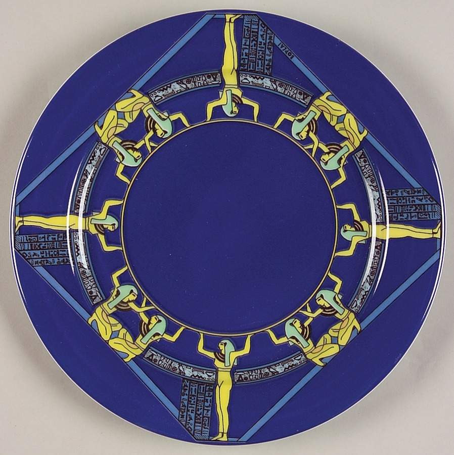 New Worlds Salad Plate by Bopla (Switzerland)-1