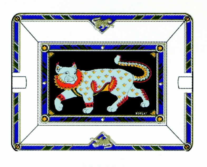Magic 7" Ashtray by Bopla (Switzerland)-1